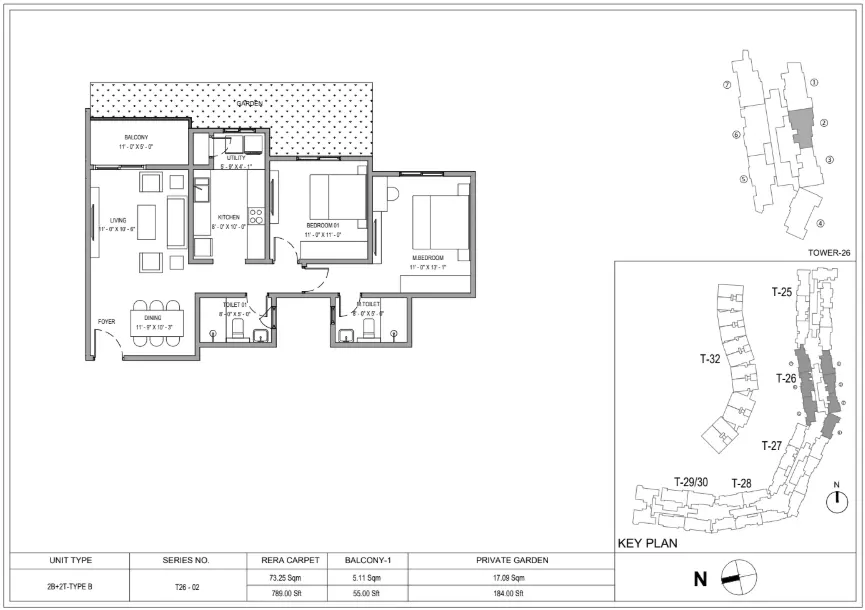 2bhk plan