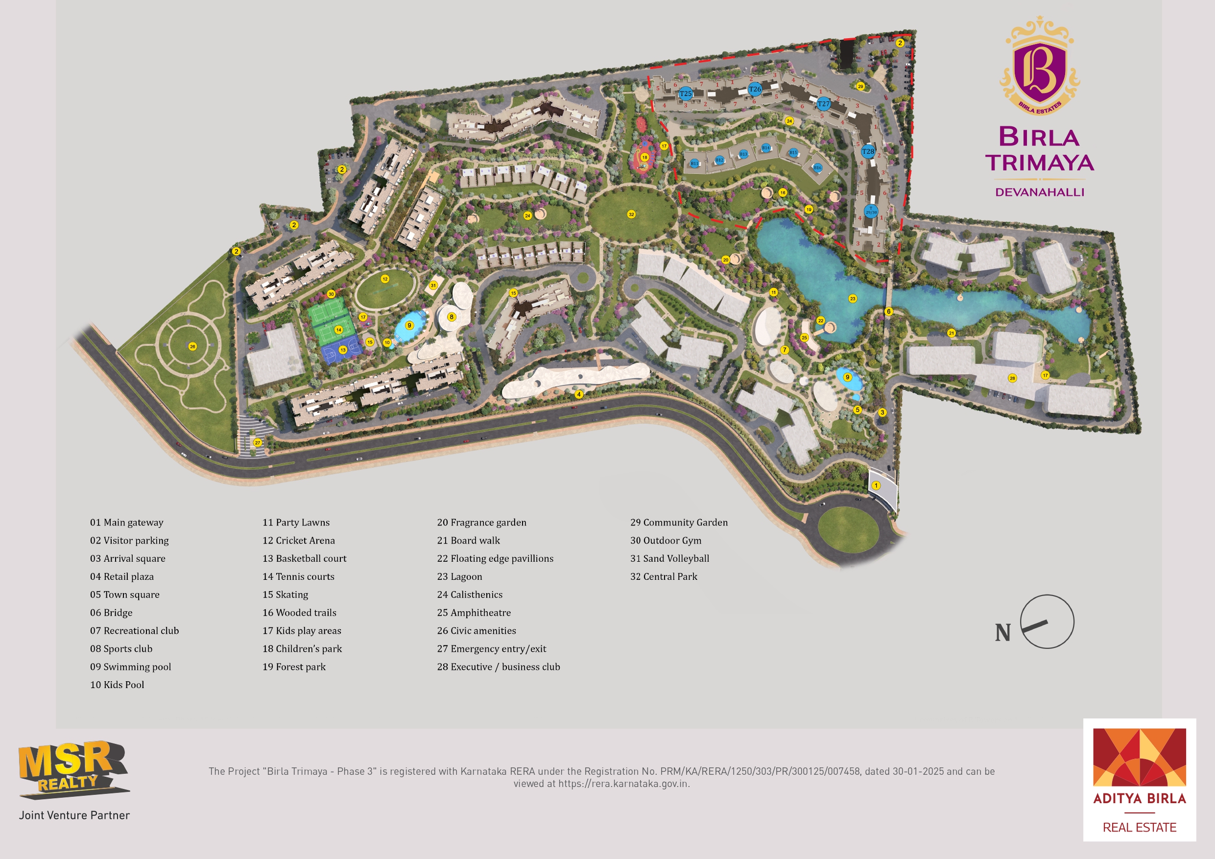 Birla Trimaya Master Plan